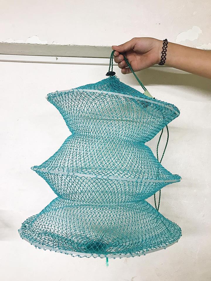Giỏ rô xanh nhỏ gọn