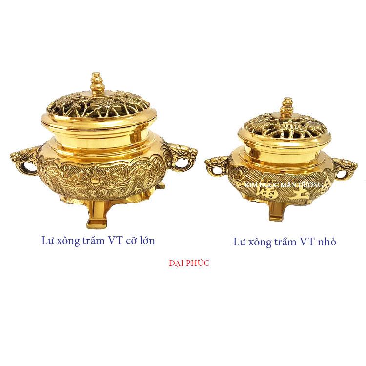 Lư xông trầm Vĩnh Tiến cỡ nhỏ