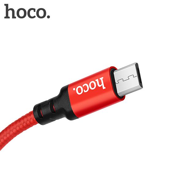 [HCM]Cáp sạc Micro USB HOCO X14 ĐỎ