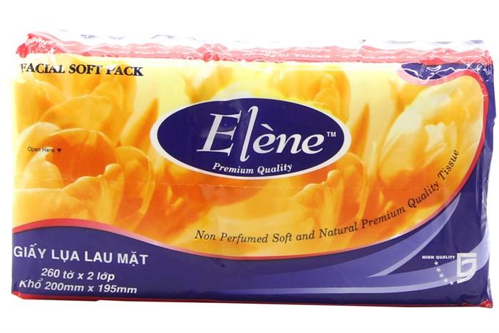 Combo 4 gói Khăn giấy lụa Elène 260 tờ (2lớp)