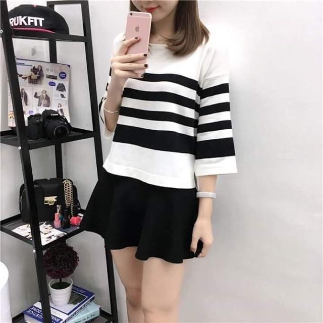 Áo tay lỡ nữ