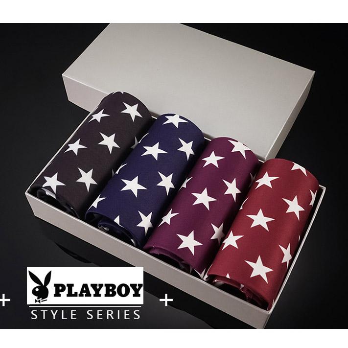 Combo 04 quần sịp nam cao cấp P L A Y B O Y