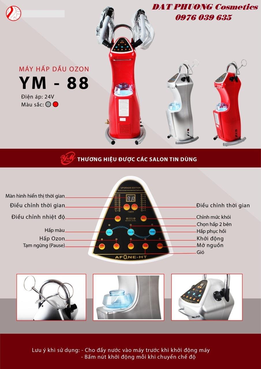 [HCM][Trả góp 0%]Máy hấp dầu tócYM-88