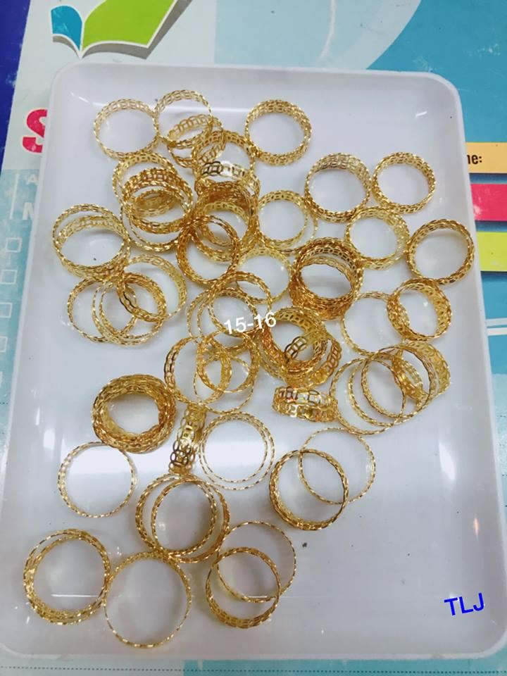 Nhẫn kim tiền vàng 10k