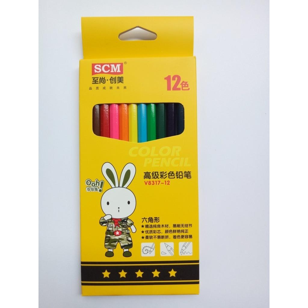 [HCM]Bút chì màu V8317-12 (12 màu)