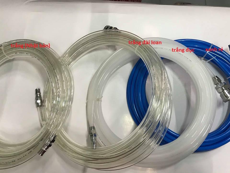 6M cuộn dây hơi trắng 5x8mm (NB) kèm dắt