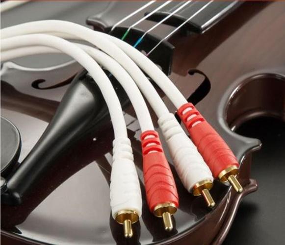 Cáp loa 4 đầu hoa sen RCA dài 10M Q2R (Loại tốt)