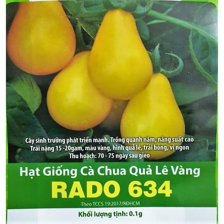 [HCM]Giống Cà Chua Quả Lê Vàng