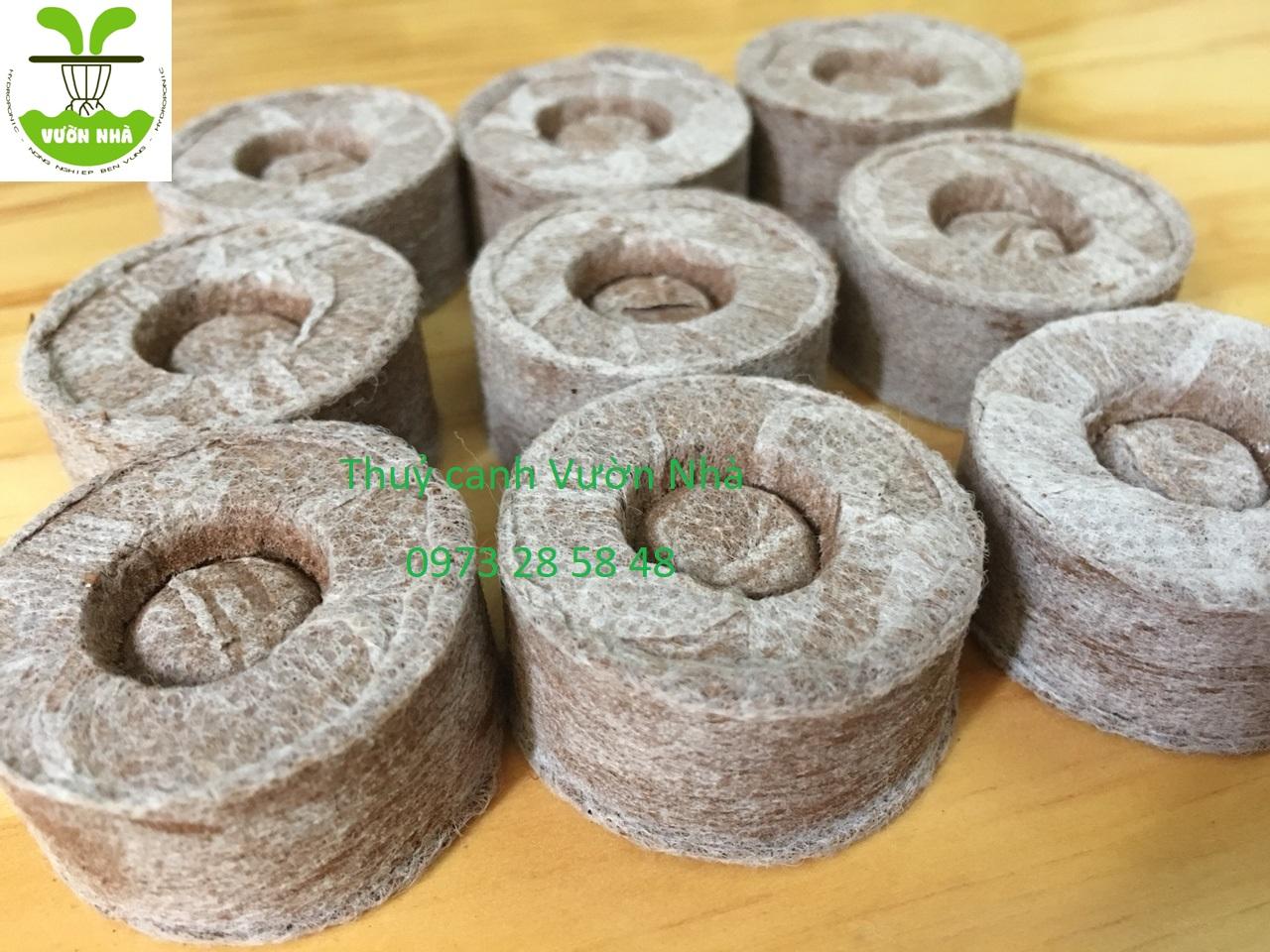 Viên nén sơ dừa ươm hạt 100 viên