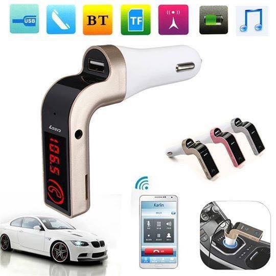 Tẩu sạc nghe nhạc đa năng Car G7 trên ô tô Nhập khẩu US.