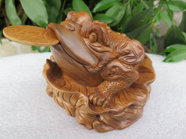 Cóc thiềm thừ gỗ bách xanh loại to