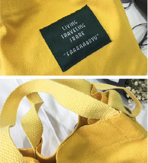 Túi tote vải Living đeo vai