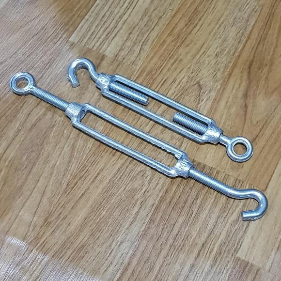 Bộ 2 Tăng Đơ Cáp Thép 2 Đầu, Lắp Ty Ren M8