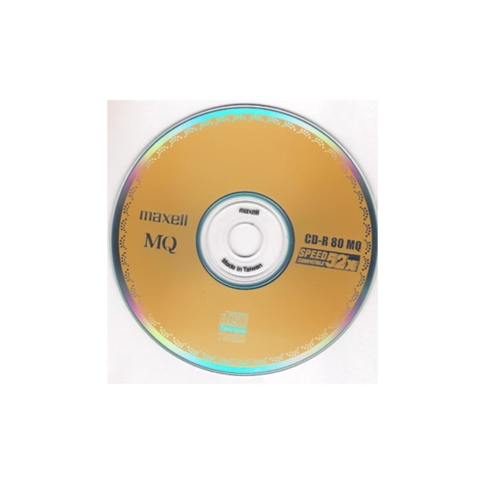 Bộ 50 Đĩa Trắng CD - R Maxell Ghi 4x - 52X