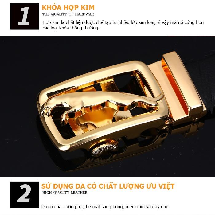 Dây Nịt Da Bò Nam Giá Rẻ SPK916 (Đen)