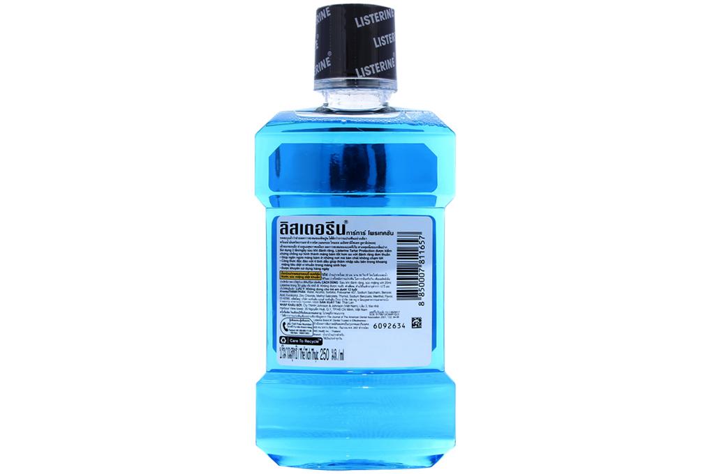 Nước Súc Miệng Listerine Coolmint 250Ml