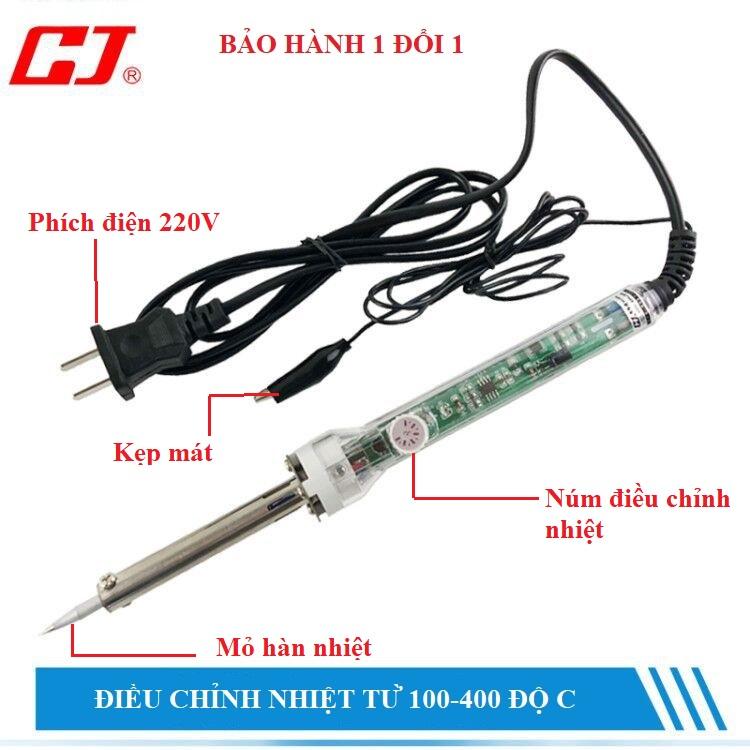 Combo mỏ hàn sửa chữa thiết bị điện GJ No 905C