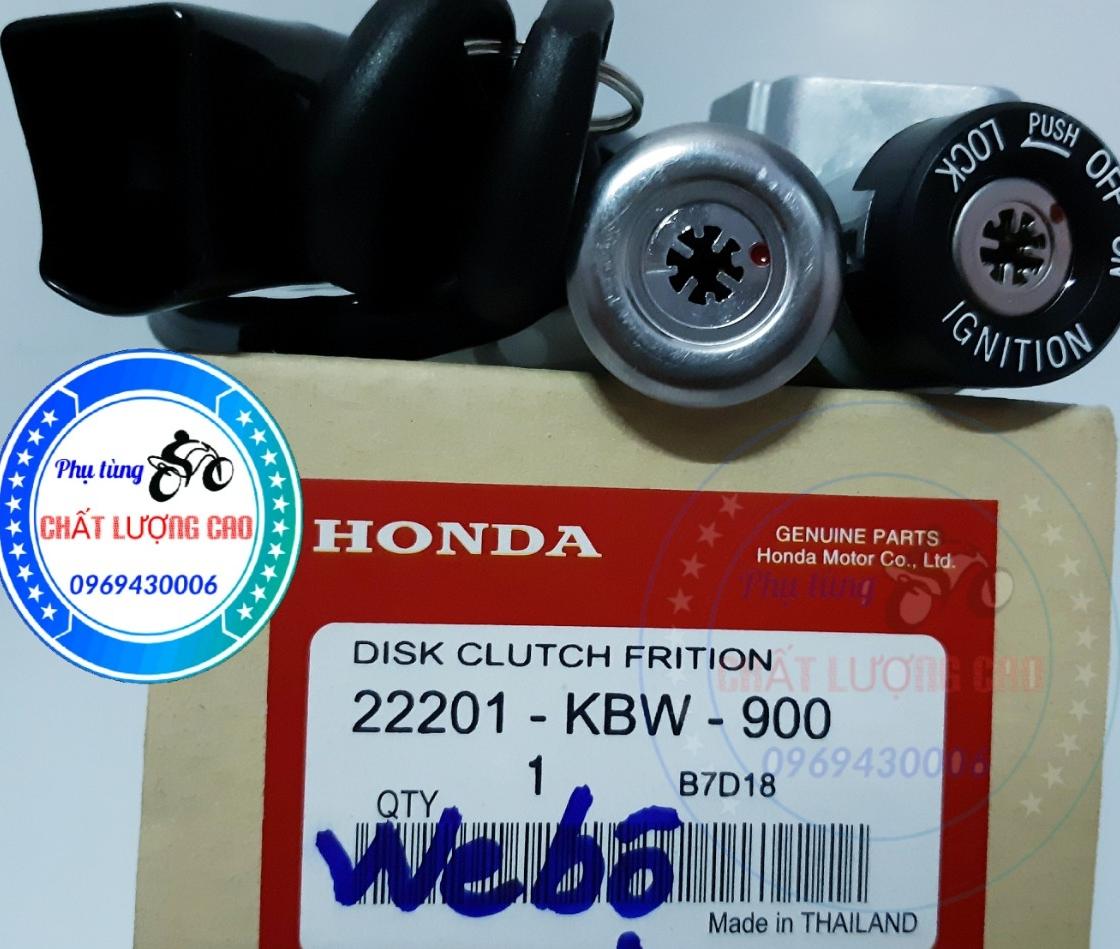 Khóa bộ chống trộm 8cạnh xe wave zin Thailand