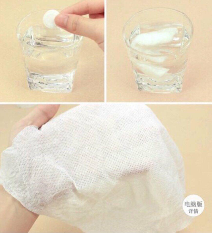 Khăn ướt hình viên kẹo (túi= 30 viên)