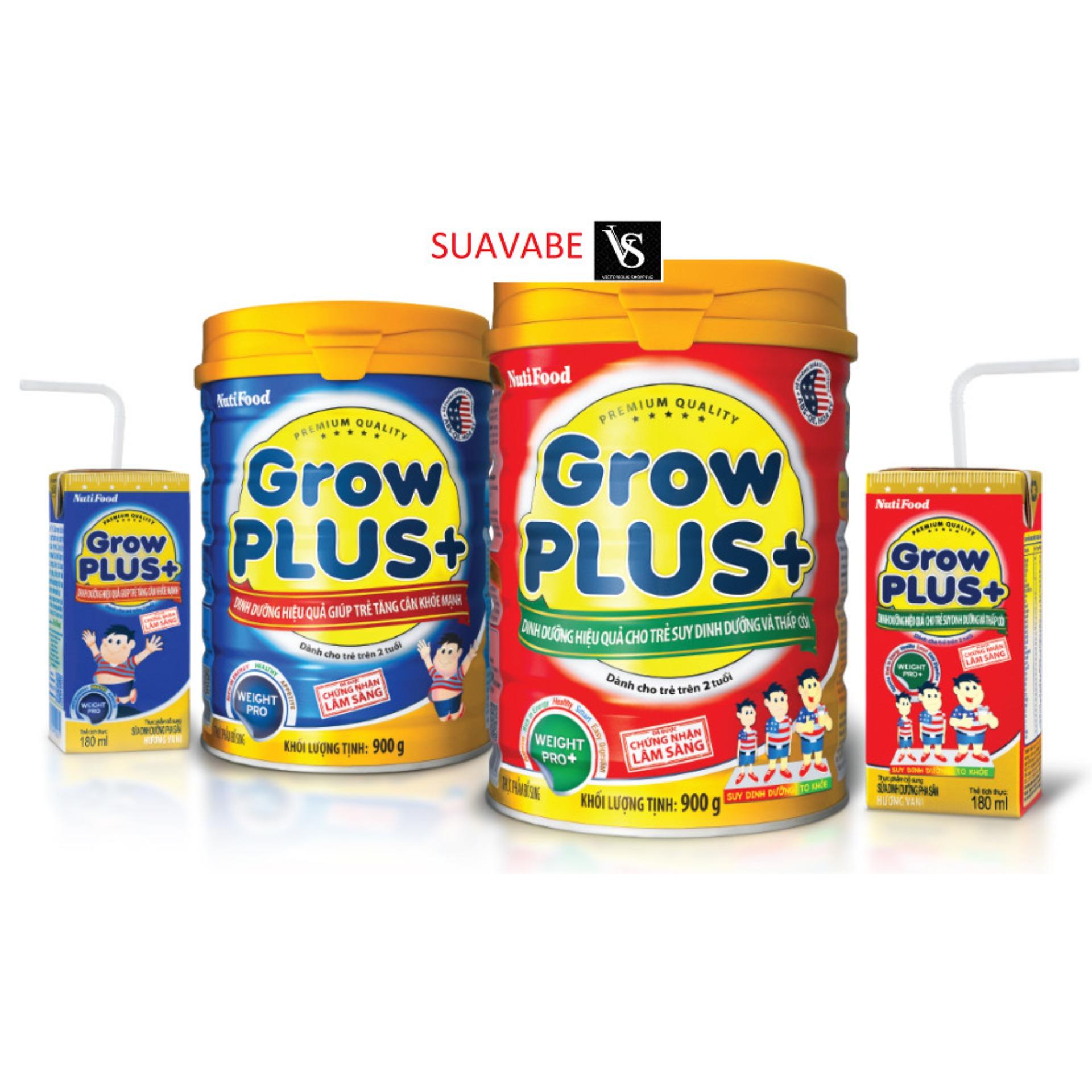Sữa bột Grow Plus Đỏ 900g