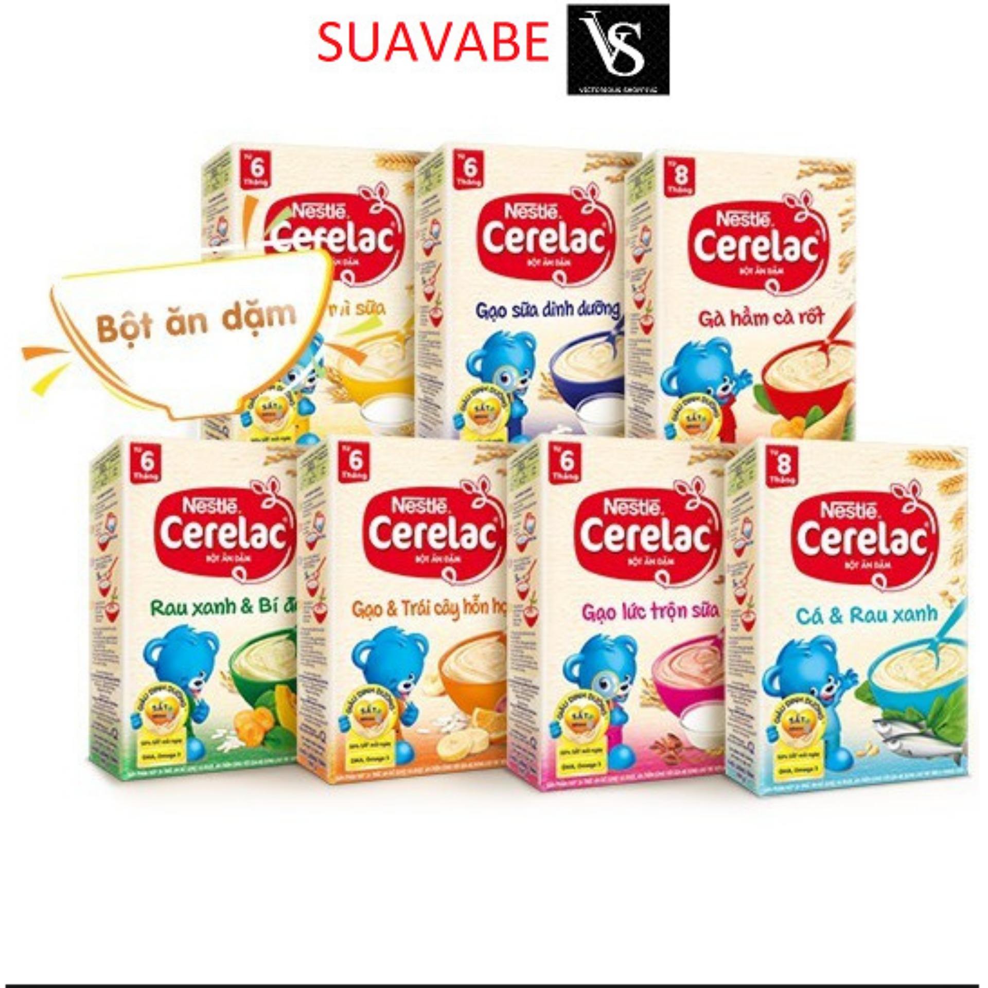 Bộ 2 Bột ăn dặm Nestle  LÚA MÌ SỮA 200g