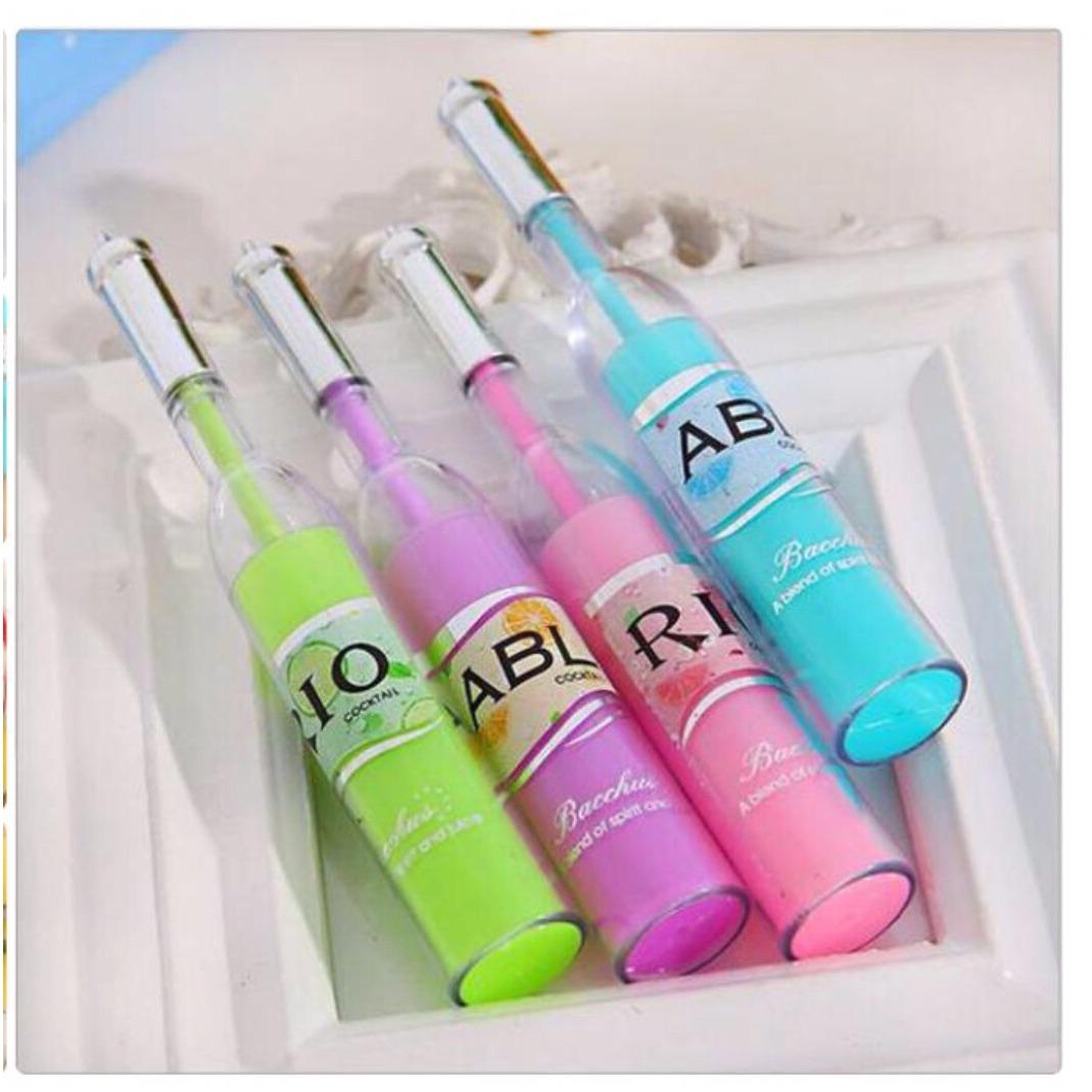 [HCM]BÚT BI VIẾT NƯỚC HÌNH CHAI COCKTAIL
