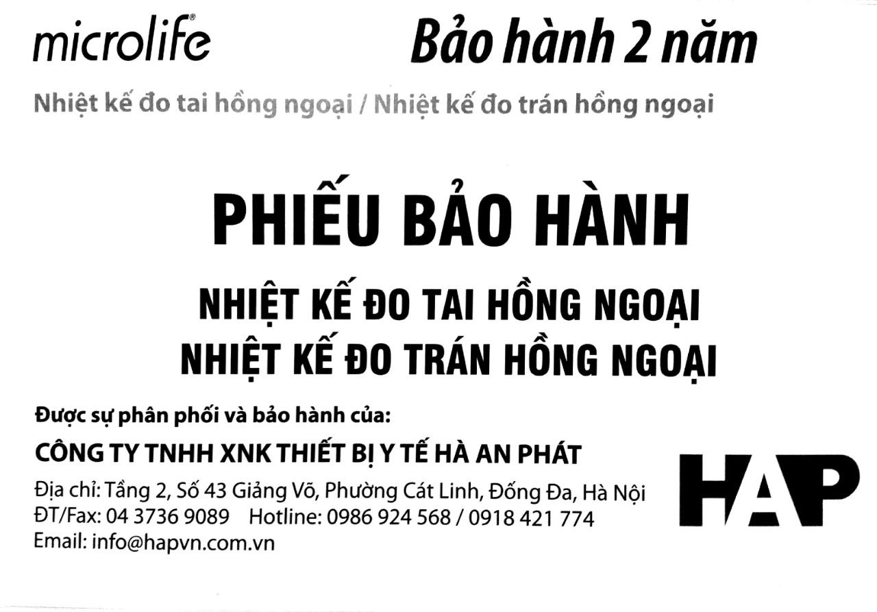 Nhiệt kế đo trán Microlife FR1DZ1