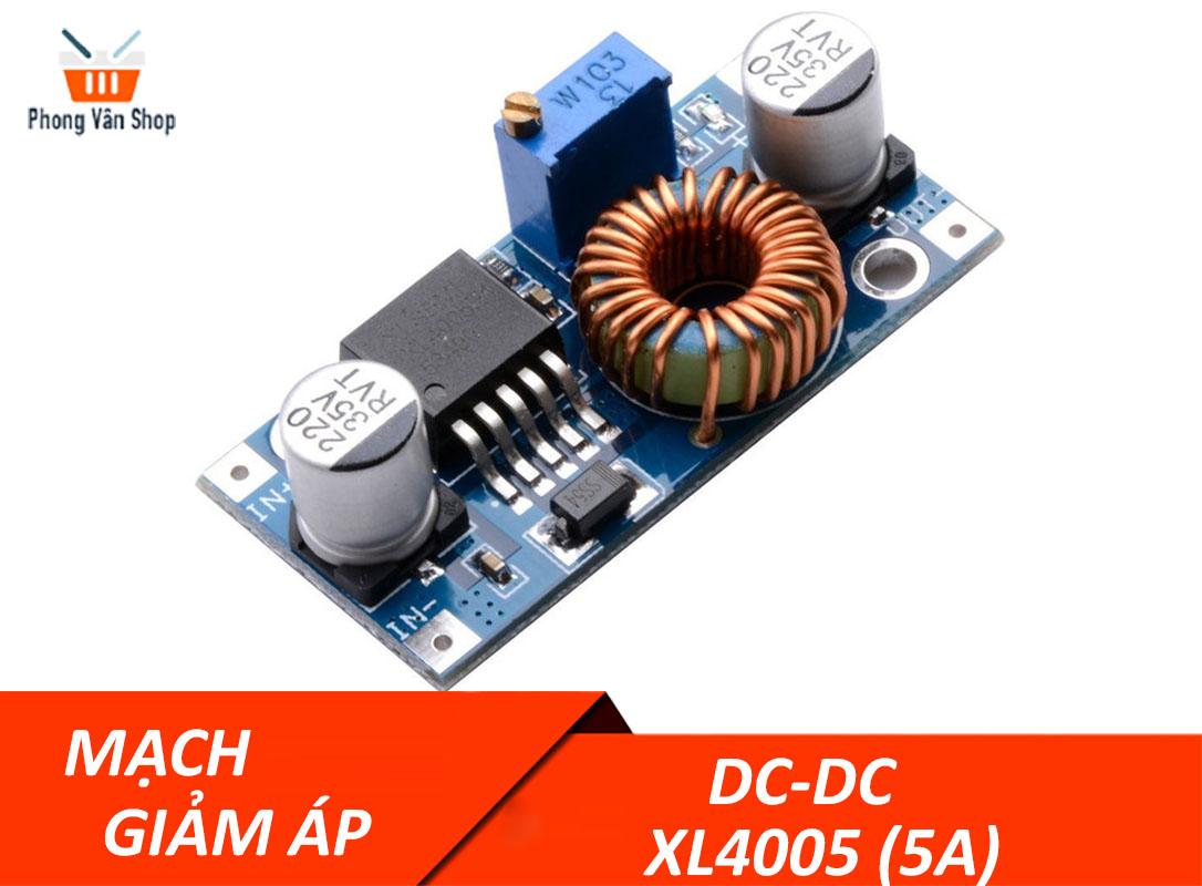 Mạch giảm áp dc-dc xl4005 5a 1.5 - 32v