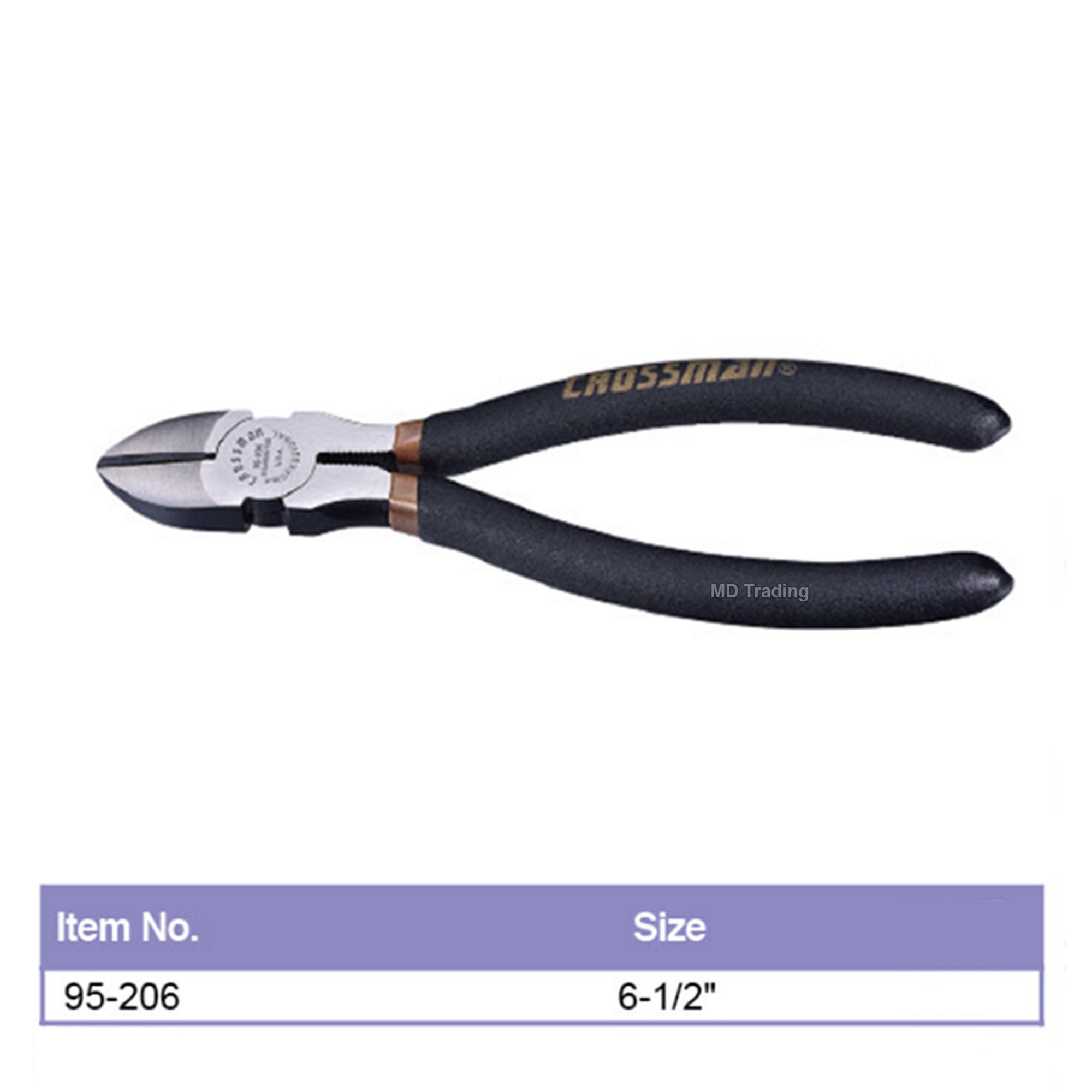Kìm cắt CROSSMAN 95-206 6-1/2inch (cán đen)