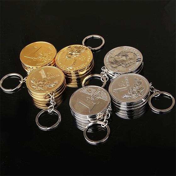 BẬT LỬA - MÓC KHÓA HÌNH ĐỒNG TIỀN - (XÀI GAS)