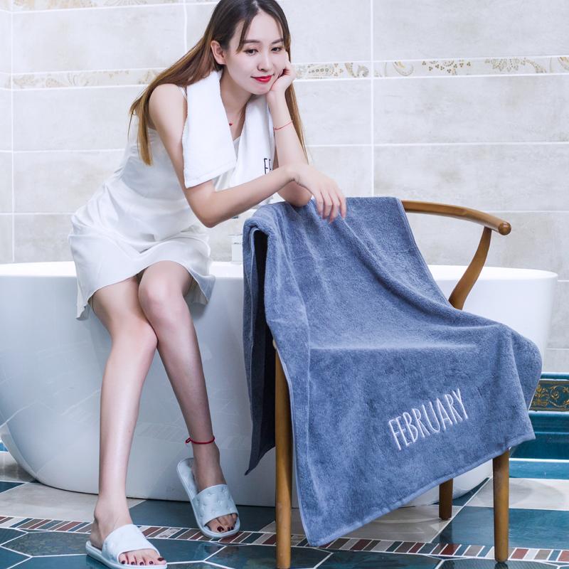 Cặp Đôi Cá Tính 100% Cotton Khách Sạn Tăng Khăn Tắm