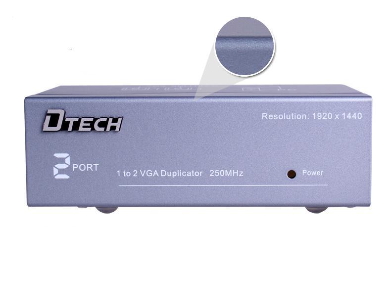 Bộ chia tín hiệu VGA 1 ra 2 Dtech DT-7252