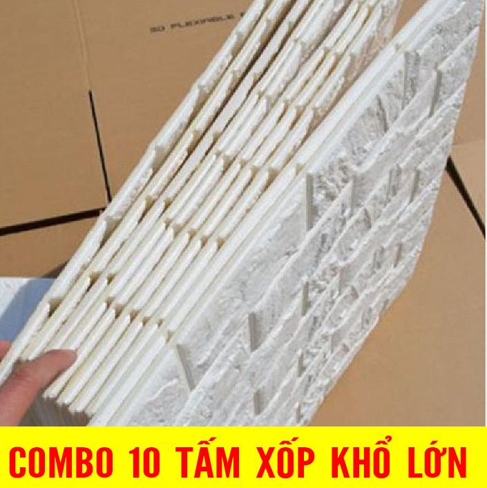 [Sale] Bộ 75 tấm Xốp dán tường SuperDecor