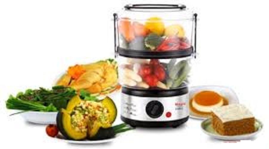 [HCM]MÁY HẤP RAU CỦ 2 TẦNG 5L HÀN QUỐC
