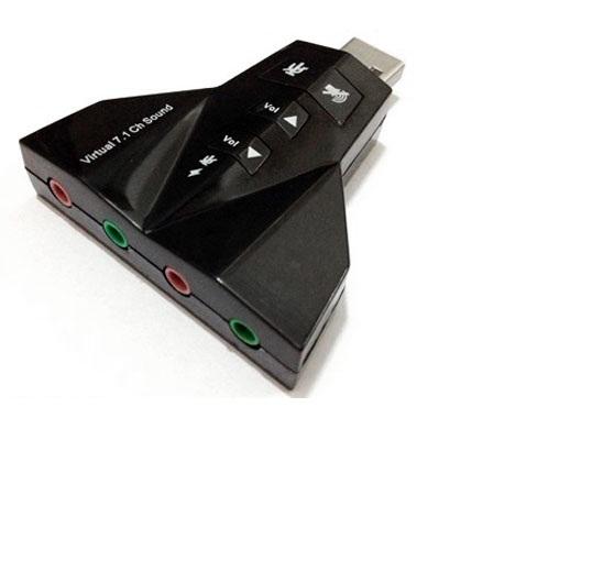 [HCM]USB Sound Âm Thanh 3D Ra 4 Cổng 7.1