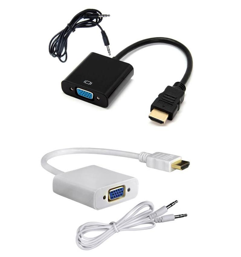 Cáp chuyển đổi HDMI sang VGA Audio có âm thanh