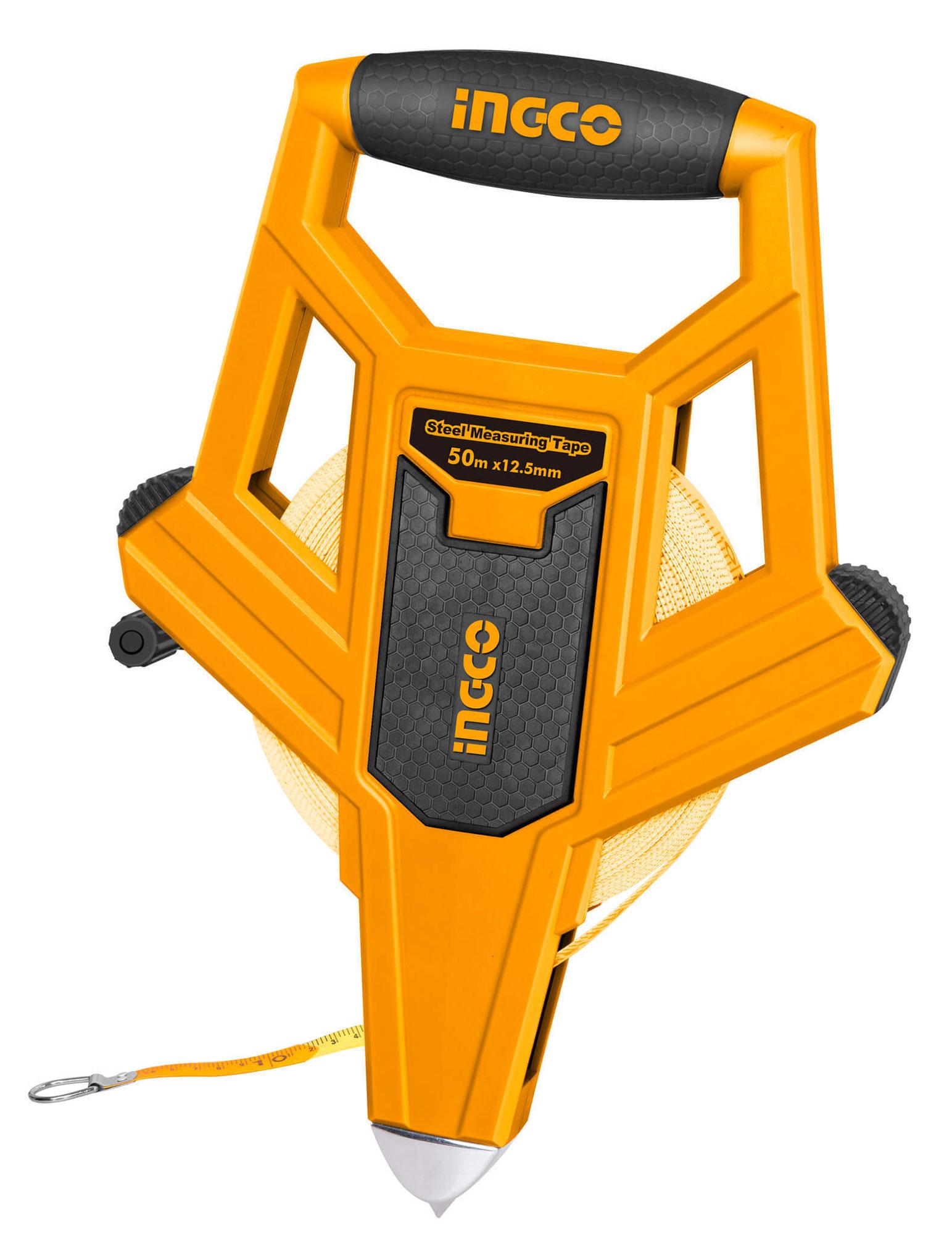 50mx12.5mm Thước dây sợi thủy tinh INGCO HFMT8250