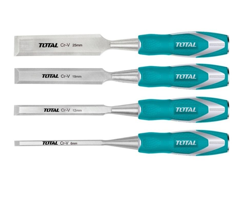 Bộ mũi đục gỗ 4 chi tiết Total THT41K0401