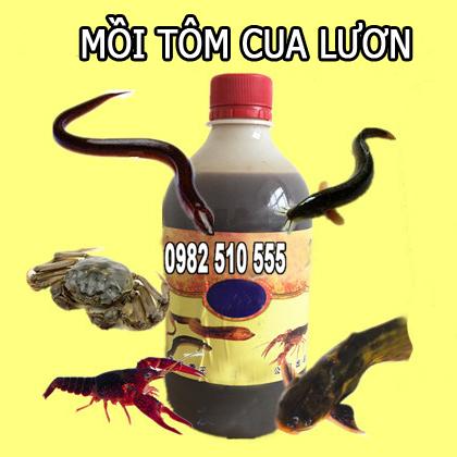 Mồi tôm lươn trạch dạng nước - siêu kích thích 500ml