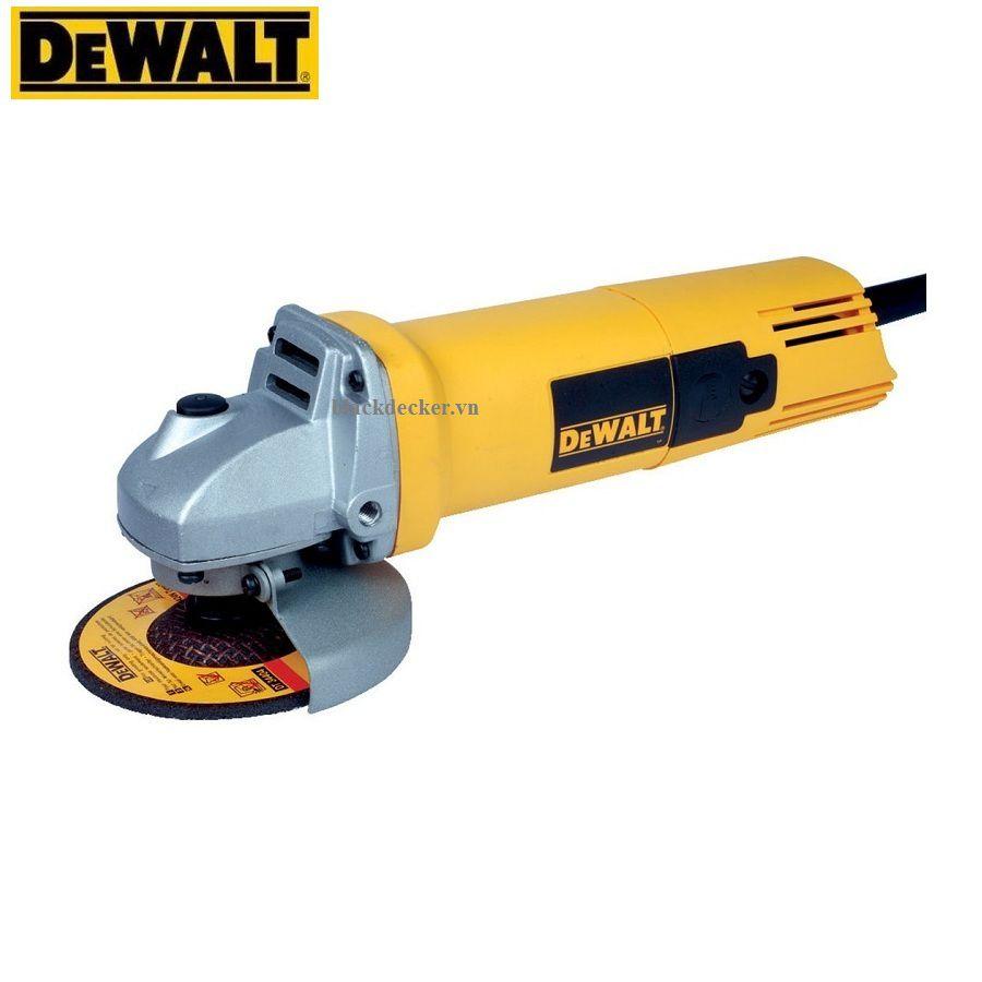 DeWALT- Máy mài góc đường kính lưỡi 100mm- 680W