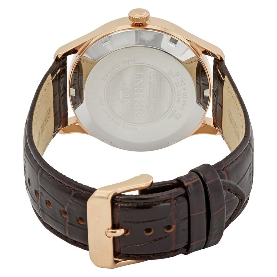 Đồng hồ nam dây da Orient FEV0V002TH