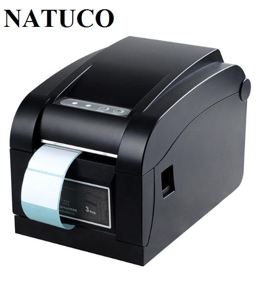 Máy in tem mã vạch Xprinter XP-350B (đen)