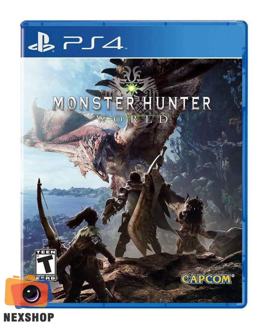 Đĩa Games PS4 Monster Hunter World  - Hệ US