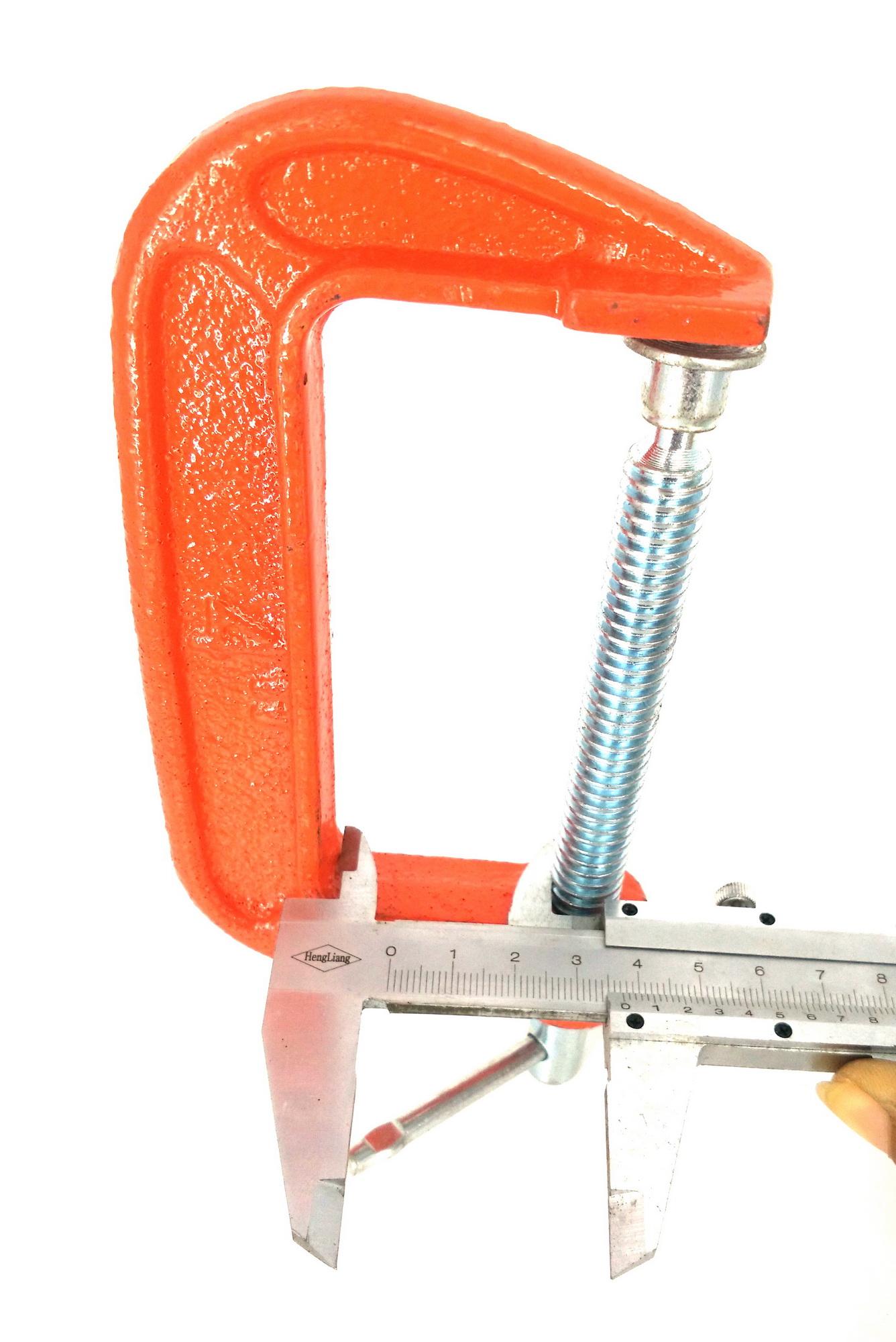 Cảo chữ C 4'' ĐỎ KAPUSI