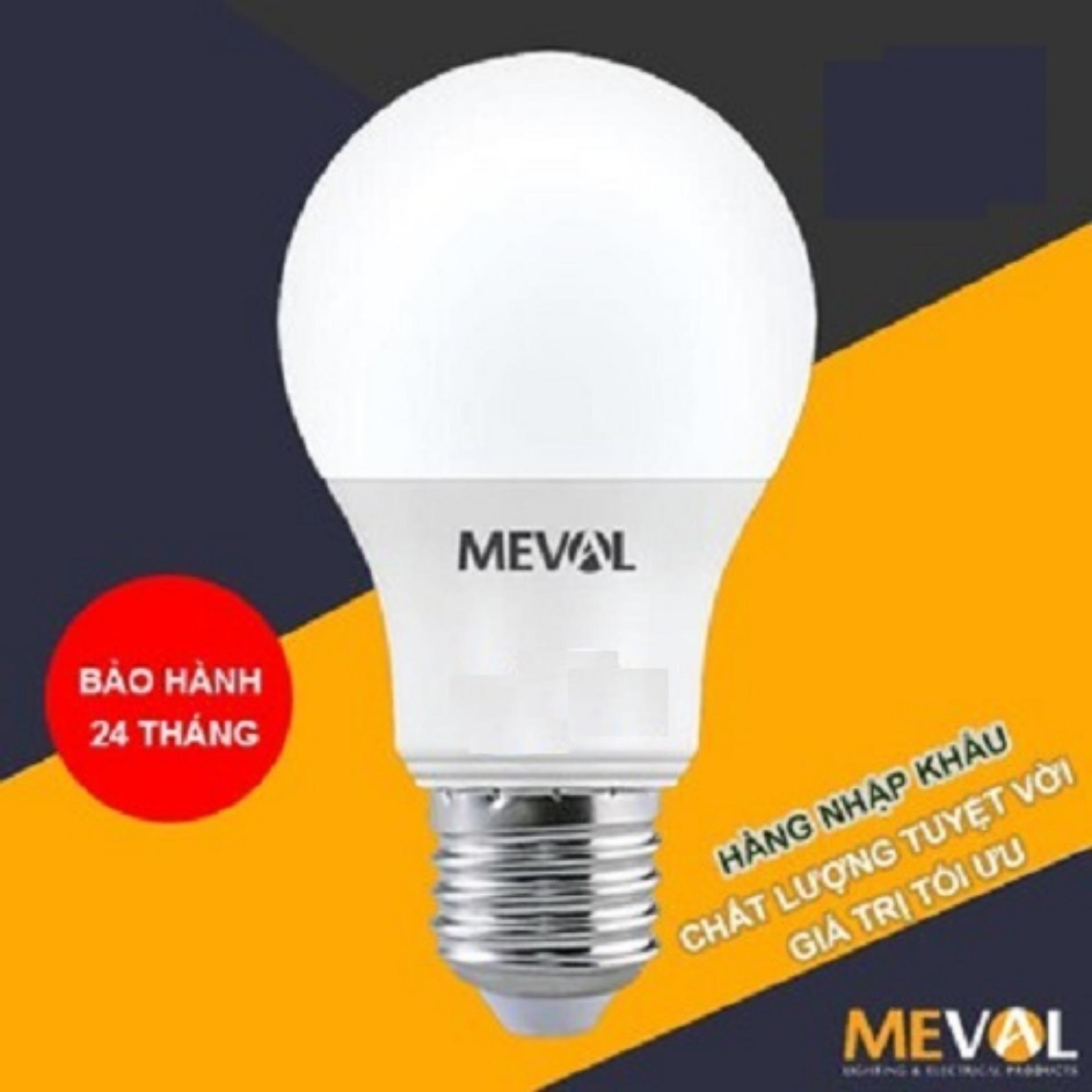 Bóng đèn tròn Eco Ledbulb Meval 13W 6500K E27 ( Nhập Singapore ) - Huy Tưởng