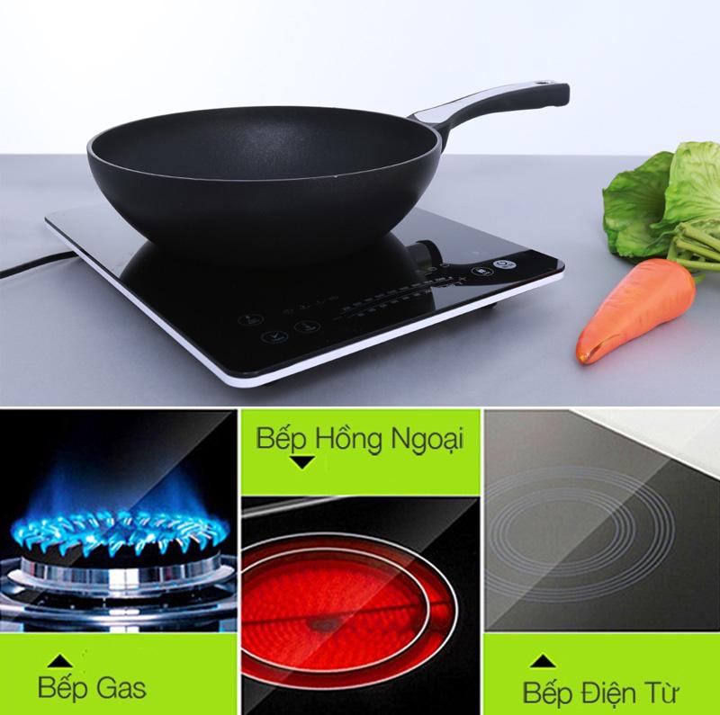 Chảo xào Tefal  Expertise C6201972 đường kính 28 cm chống dính (Đen) - Hãng phân phối