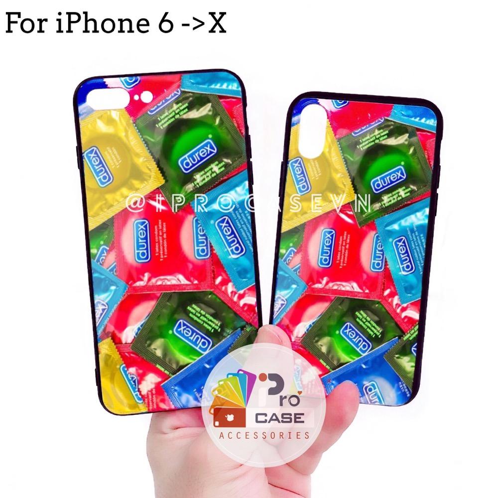 [Mẫu mới] Ốp in 3D "BCS Durex" cho iPhone (6/6s - 6 Plus/6s Plus - 7 Plus/8 Plus - X)
