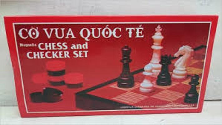 Đồ chơi cờ vua nam châm 36x36cm dính bàn cực tốt, do choi co vua nam cham 36x36cm