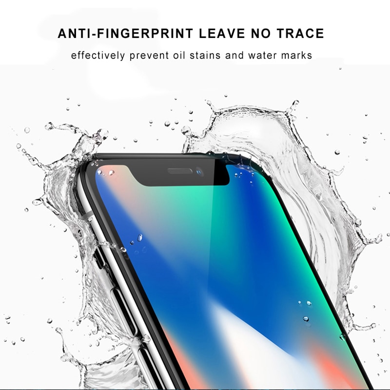 Miếng Dán Kính Cường Lực 5D Full Màn Cho iPhone Xs Max (6.5 inch) - Đen