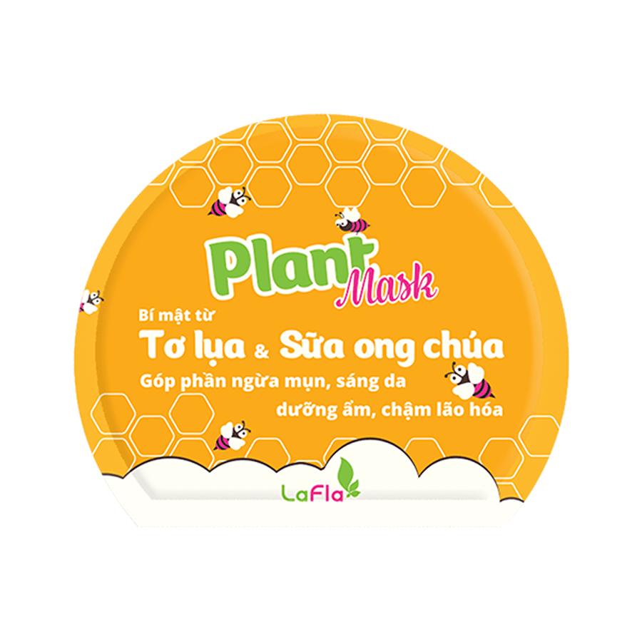 Mặt nạ tơ lụa sữa ong chúa plant mask